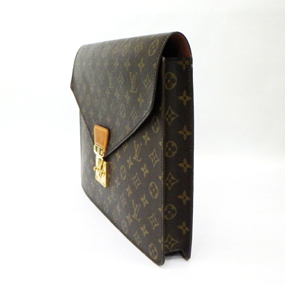 Louis Vuitton Port Snateur Briefcase Business Bag compatible lock